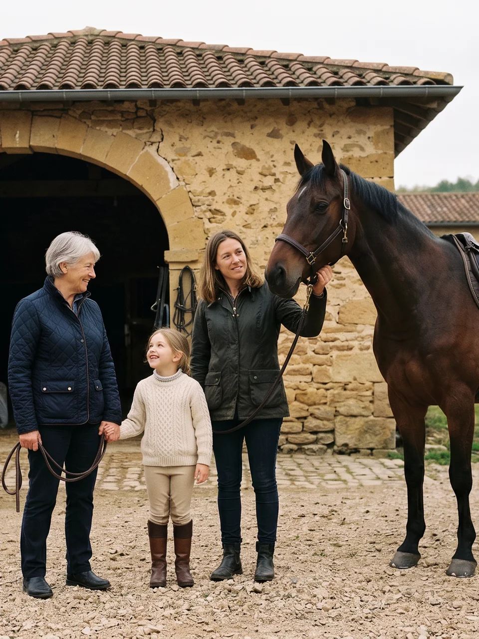 L'équipe, Écurie du Quincieux, centre équestre à Sainte-Consorce